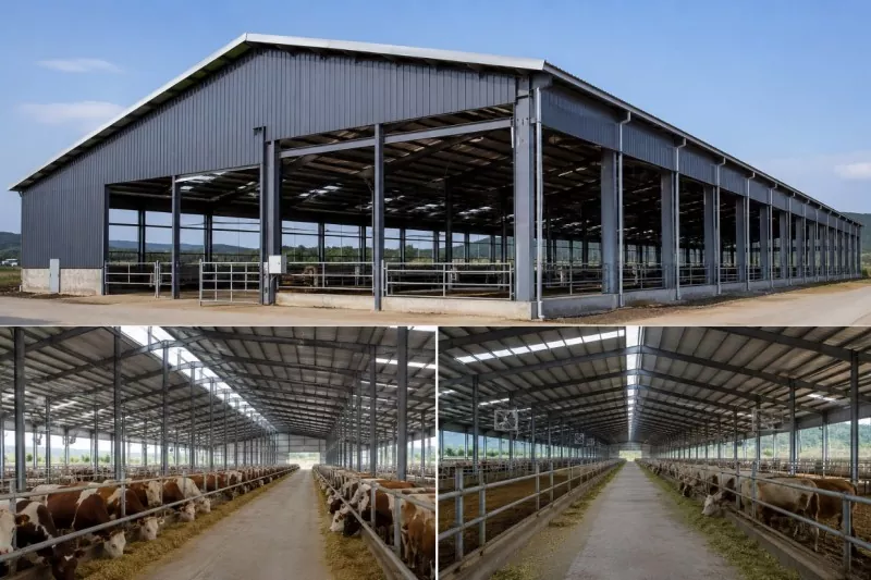 Bakit Mas Maraming Mamumuhunan ang Pumipili ng Steel Frame Cattle Farm Construction?