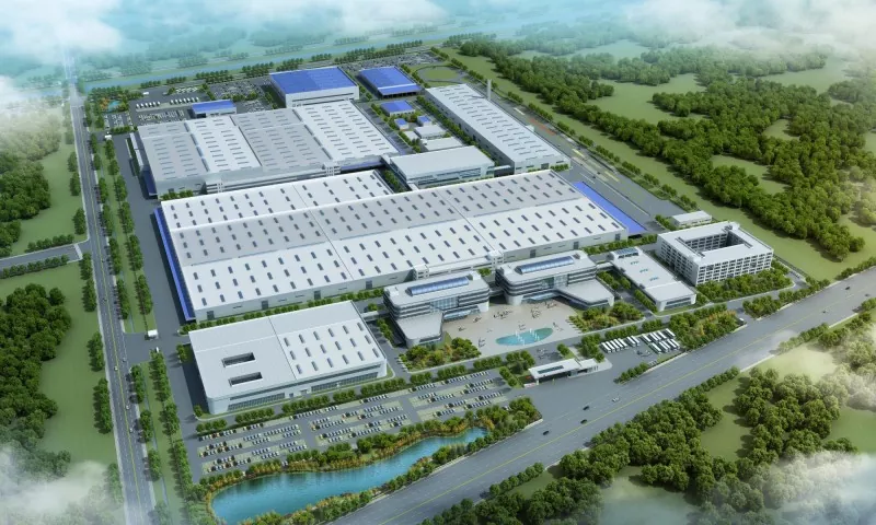 EHSS Prefab Steel Plant para sa Mga Auto Industrial Park