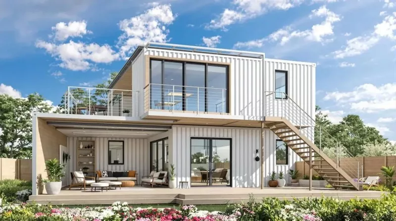 Bagong-bagong Prefabricated Steel Container House