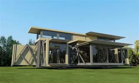 Napapalawak na Container House
