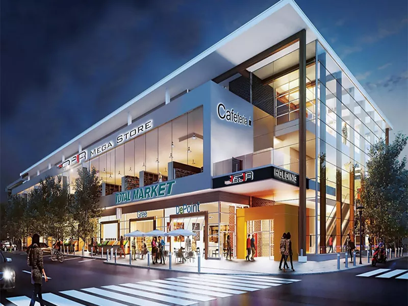 Malalaking-Scale Comprehensive Steel Structure Shopping Center