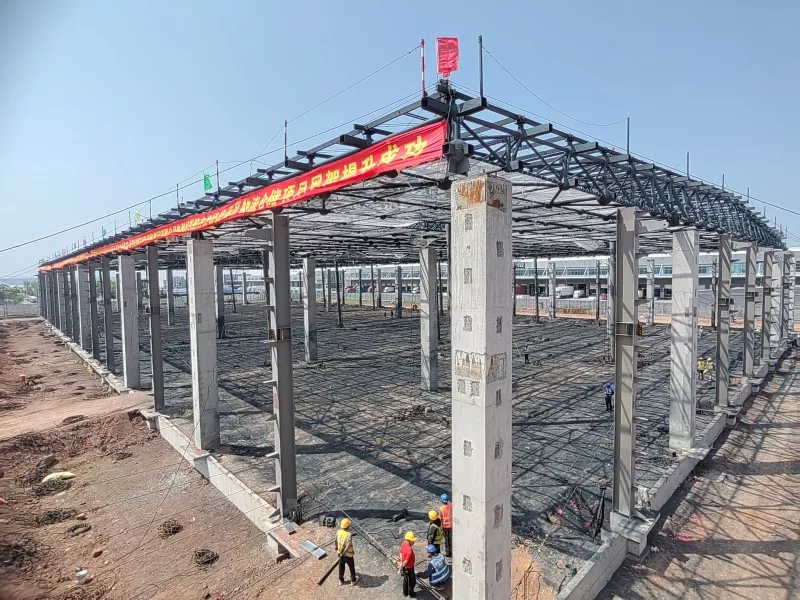 Malaking Scale Steel Structure Warehouse Construction