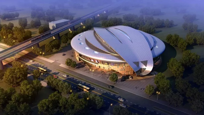 Banayad na Espesyal na Hugis na Steel Stadium