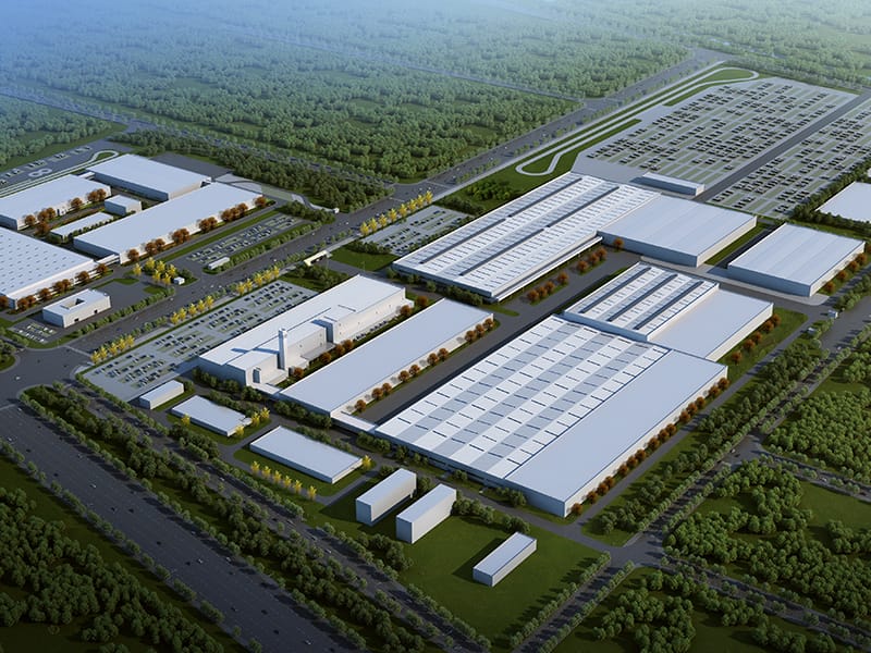 Warehouse ng Modernong Istraktura ng Bakal