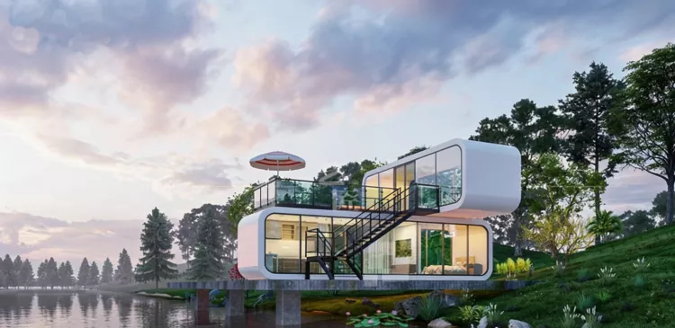 Prefabricated na Apple Cabin