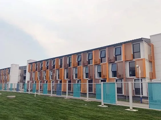 Prefabricated mobile modular prefab container house