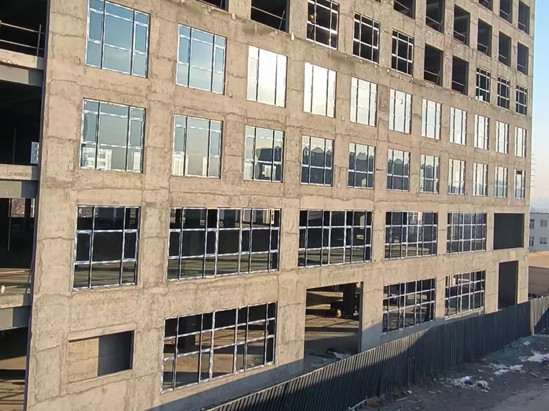 Mabilis na itinayo ang prefabricated na konstruksiyon sa ospital