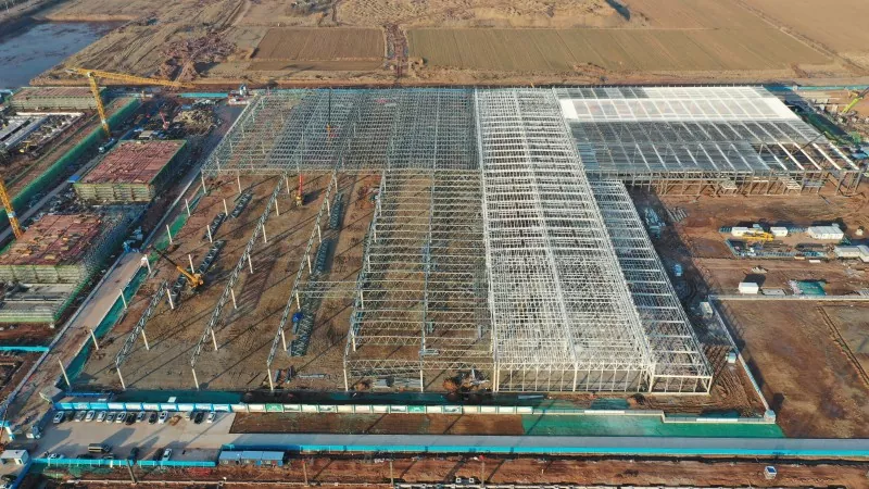 Konstruksyon ng Steel Express Delivery Distribution Center