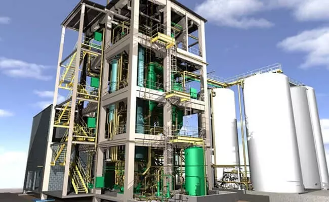 Planta ng Kemikal na Istraktura ng Bakal