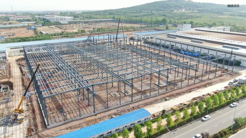 Istraktura ng Bakal Chemical Storage Warehouse Construction