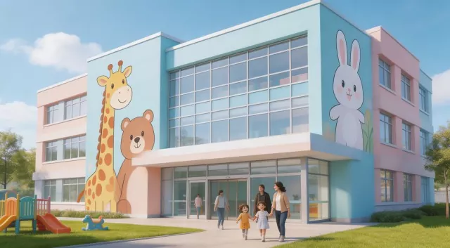 Istraktura ng Bakal Specialty Hospital ng mga Bata