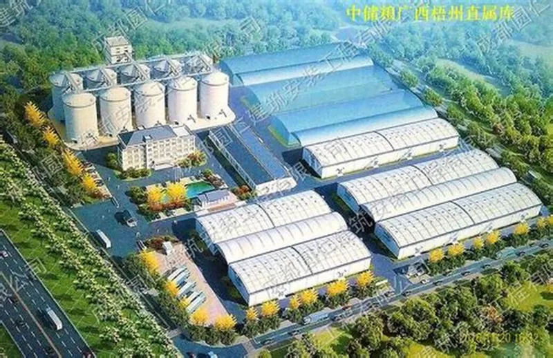 Depot ng Imbakan ng Butil na Istraktura ng Bakal