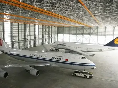 Hangar sa Pagpapanatili ng Istraktura ng Bakal