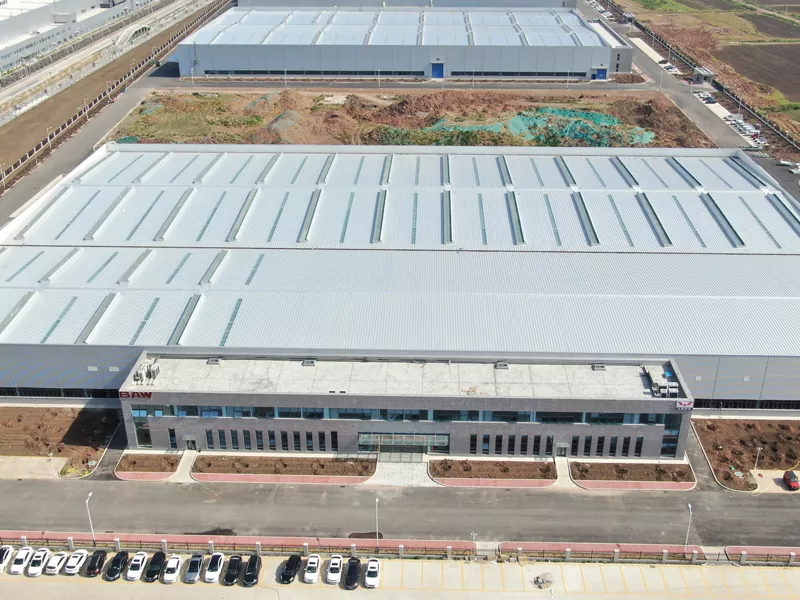 Gusali ng Warehouse na Istraktura ng Bakal