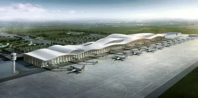 Pansamantalang Pinalawak na Steel Terminal Hall